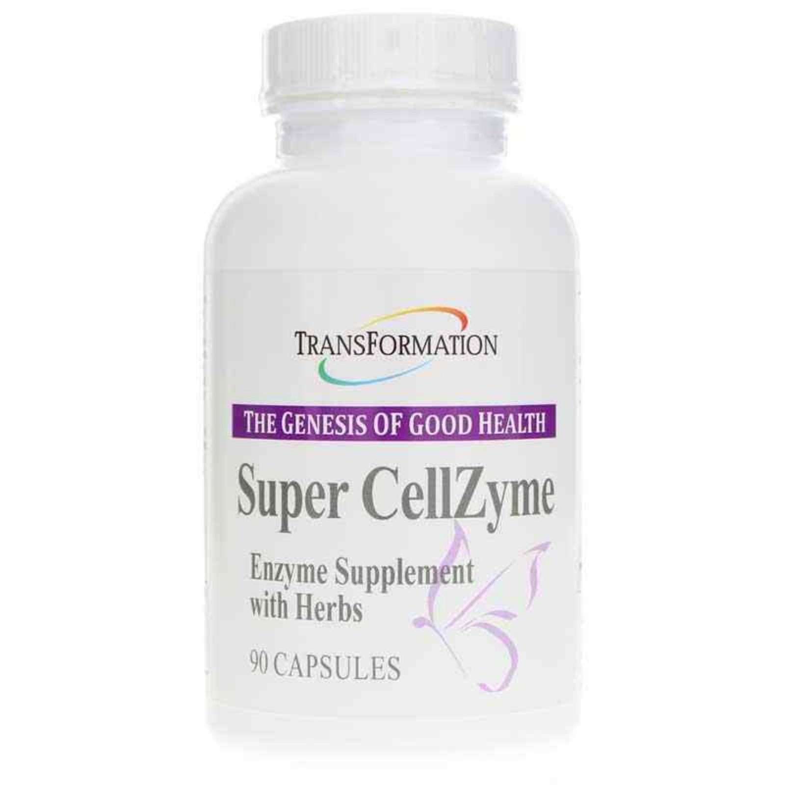 Transformation Enzyme, Super CellZyme, 90 Capsules UPC 632889101617 | HiLife Vitamins